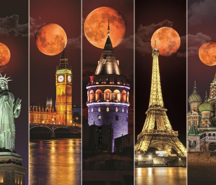 Puzzle - Art puzzle - Pełnia księżyca